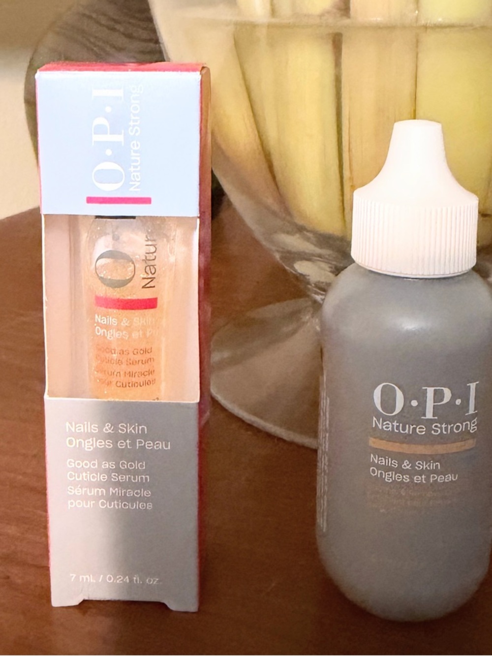 OPI Nature Strong Soothe & Remove Cuticles & Good as Gold Cuticle Serum